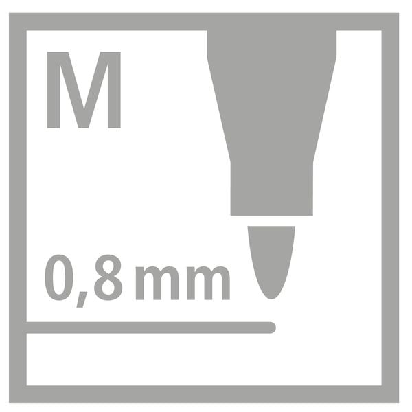 Produktbild: STABILO Filzschreiber pointMax