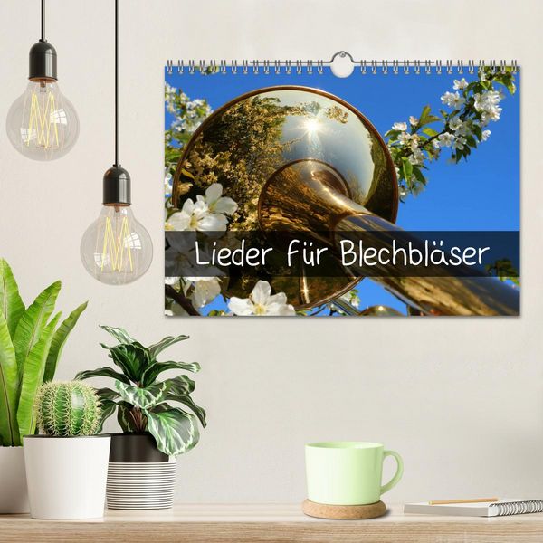 Produktbild: Lieder f&uuml;r Blechbl&auml;ser (Wandkalender 2026 DIN A4 quer), CALVENDO Monatskalender