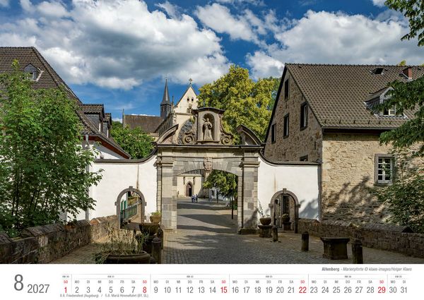 Produktbild: Altenberg 2027 Bildkalender A3 Spiralbindung