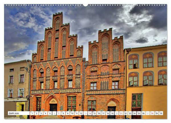 Produktbild: Thorn Torun - Die gotische Altstadt (Wandkalender 2026 DIN A2 quer), CALVENDO Monatskalender