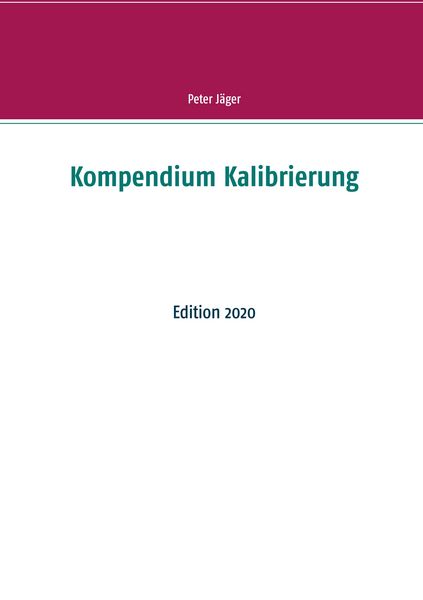 Produktbild: Kompendium Kalibrierung