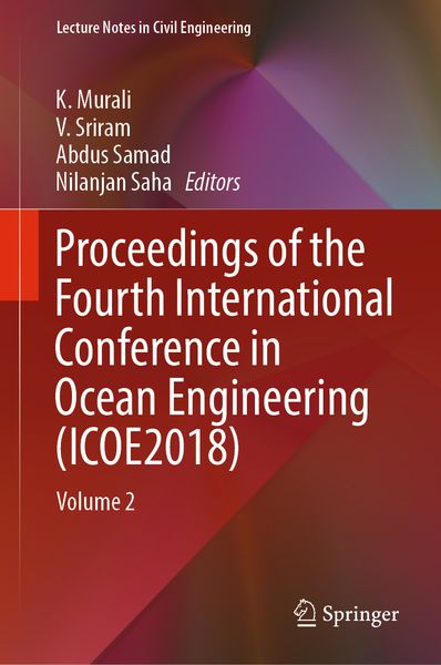 Produktbild: Proceedings of the Fourth International Conference in Ocean Engineering (ICOE2018)