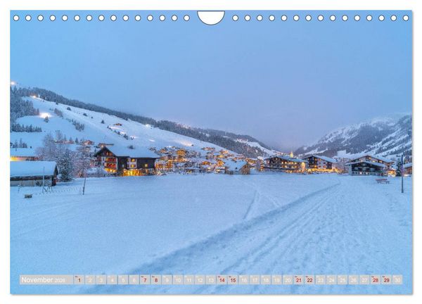Produktbild: Lech am Arlberg - Winterzauber f&uuml;r das ganze Jahr (Wandkalender 2026 DIN A4 quer), CALVENDO Monatskalender