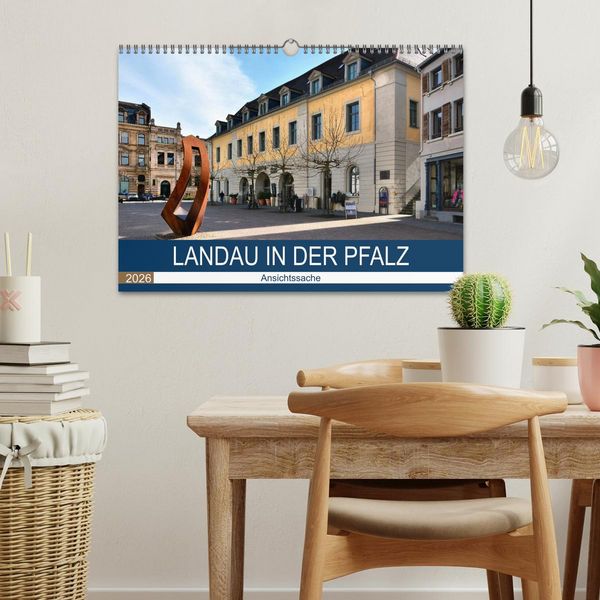 Produktbild: Landau in der Pfalz - Ansichtssache (Wandkalender 2026 DIN A3 quer), CALVENDO Monatskalender
