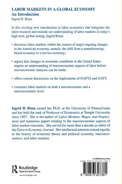 Produktbild: Labor Markets in a Global Economy