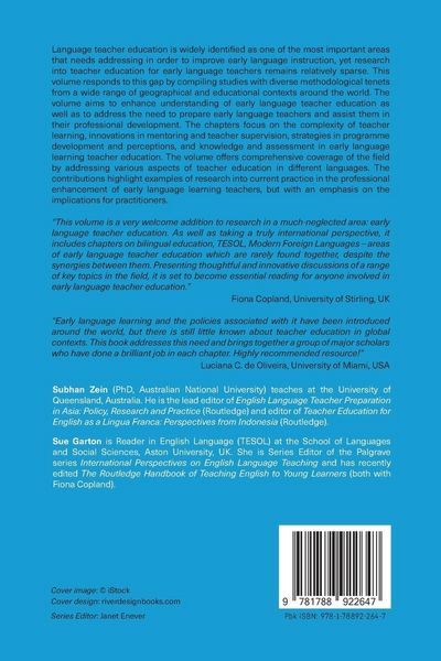 Produktbild: Early Language Learning and Teacher Education