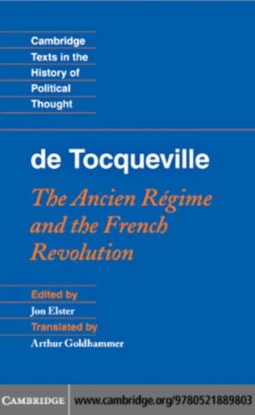 Produktbild: Tocqueville: The Ancien Regime and the French Revolution
