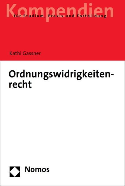 Produktbild: Ordnungswidrigkeitenrecht