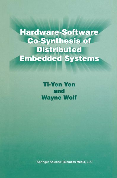 Produktbild: Hardware-Software Co-Synthesis of Distributed Embedded Systems