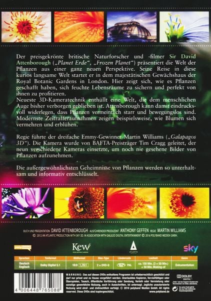 Produktbild: Im Reich der Pflanzen - mit David Attenborough [2 DVDs]