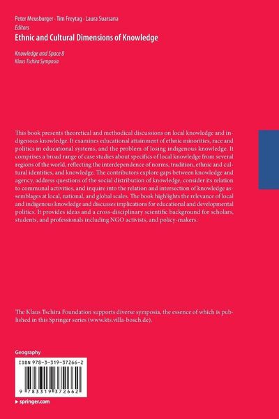 Produktbild: Ethnic and Cultural Dimensions of Knowledge