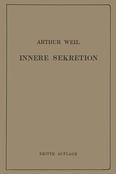 Produktbild: Die Innere Sekretion