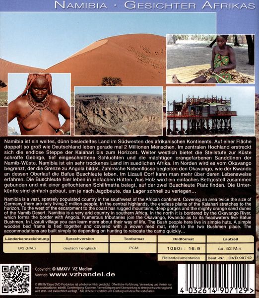 Produktbild: Insider - Afrika: Namibia - Gesichter Afrikas (+ DVD)