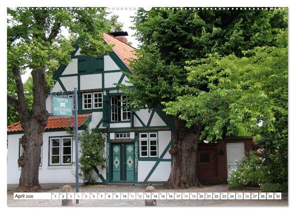 Produktbild: Wedel - Ein Spaziergang (Wandkalender 2026 DIN A2 quer), CALVENDO Monatskalender