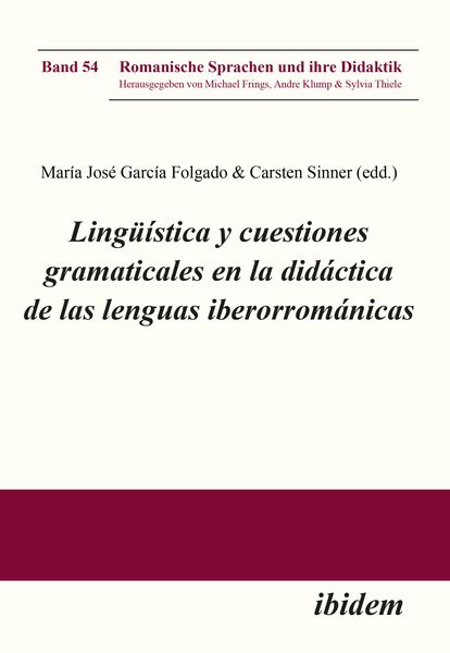 Produktbild: Ling&uuml;&iacute;stica y cuestiones gramaticales en la did&aacute;ctica de las lenguas iberorrom&aacute;nicas