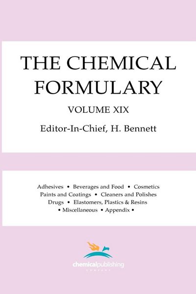Produktbild: The Chemical Formulary, Volume 19