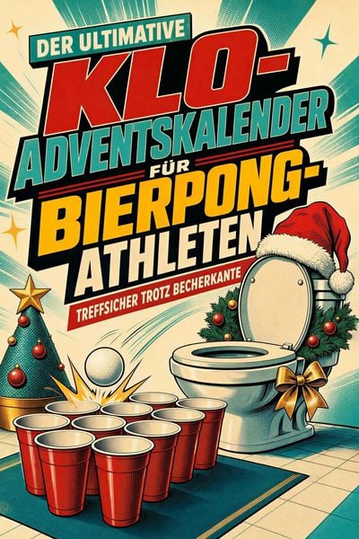 Produktbild: Der ultimative Klo-Adventskalender f&uuml;r Bierpong-Athleten