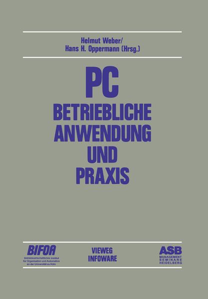 Produktbild: PC &mdash; Betriebliche Anwendung und Praxis
