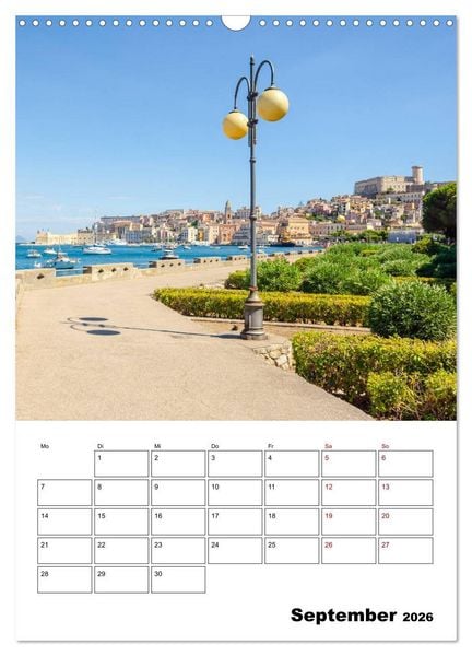 Produktbild: Gaeta Italien (Wandkalender 2026 DIN A3 hoch), CALVENDO Monatskalender