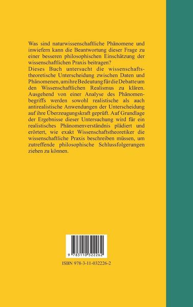 Produktbild: Daten und Ph&auml;nomene