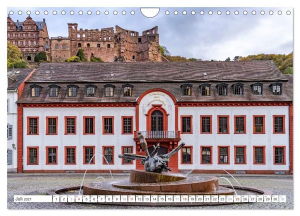 Produktbild: Baden-W&uuml;rttemberg - Heidelberg (Wandkalender 2027 DIN A4 quer), CALVENDO Monatskalender