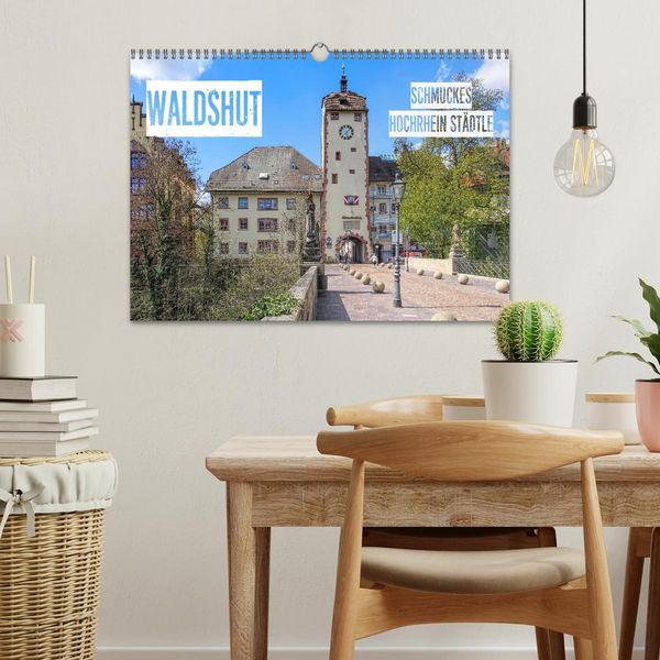 Produktbild: Waldshut - schmuckes Hochrhein St&auml;dtle (Wandkalender 2026 DIN A3 quer), CALVENDO Monatskalender