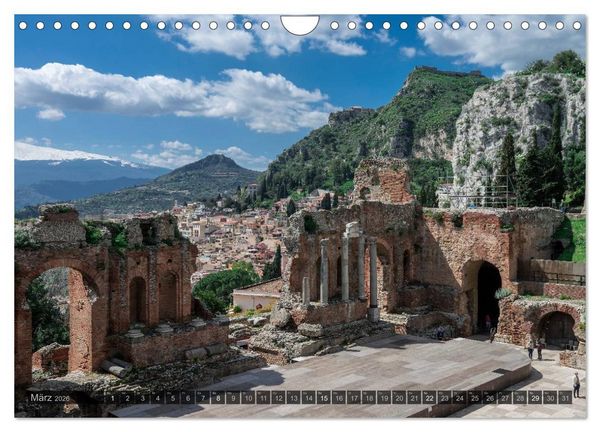 Produktbild: Sizilien &ndash; Landschaft und Architektur (Wandkalender 2026 DIN A4 quer), CALVENDO Monatskalender