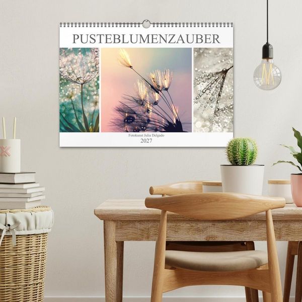 Produktbild: PusteblumenZauber (Wandkalender 2027 DIN A3 quer), CALVENDO Monatskalender
