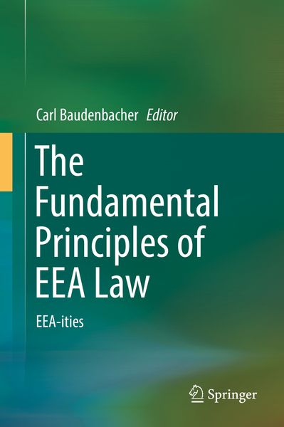 Produktbild: The Fundamental Principles of EEA Law