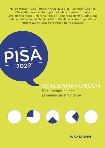 Produktbild: PISA 2022 Skalenhandbuch