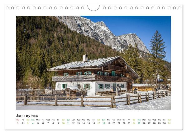 Produktbild: Charming Country Houses (Wall Calendar 2026 DIN A4 landscape), CALVENDO 12 Month Wall Calendar