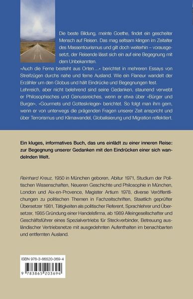 Produktbild: Auch die Ferne besteht aus Orten ...
