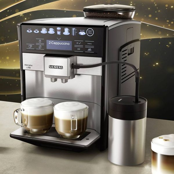 Produktbild: Siemens Hausger&auml;te EQ 6 plus S700 TE657M03DE Kaffeevollautomat Edelstahl