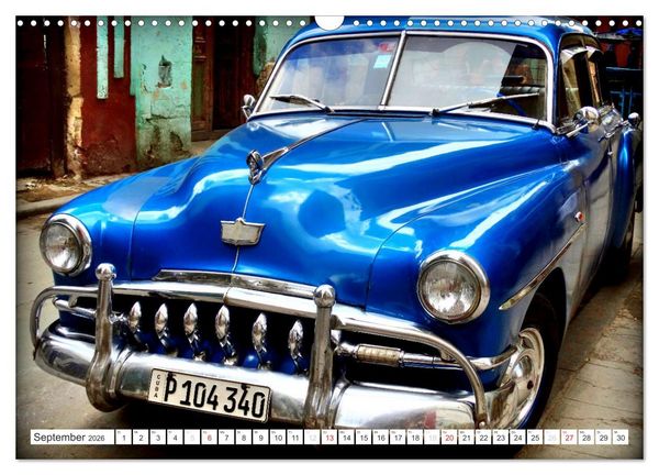 Produktbild: American Classics (Wandkalender 2026 DIN A3 quer), CALVENDO Monatskalender