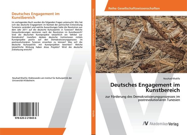 Deutsches Engagement im Kunstbereich, Taschenbuch von Nouhad Khalifa, AV Akademikerverlag, 9786202218436