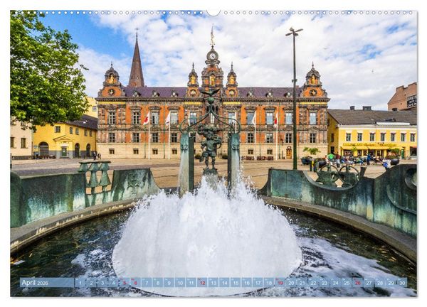 Produktbild: Malm&ouml; in Schweden (hochwertiger Premium Wandkalender 2026 DIN A2 quer), Kunstdruck in Hochglanz