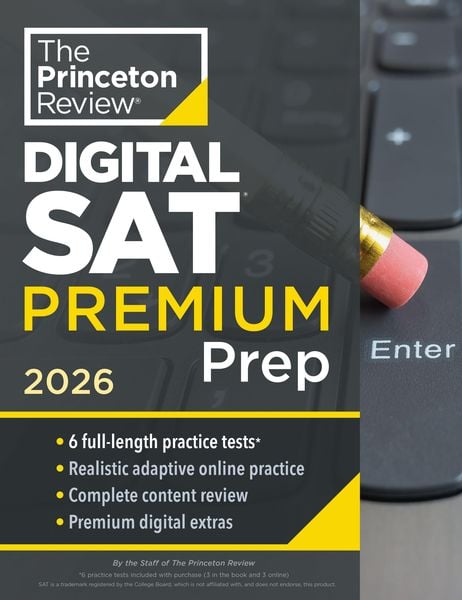 Produktbild: Princeton Review Digital SAT Premium Prep, 2026