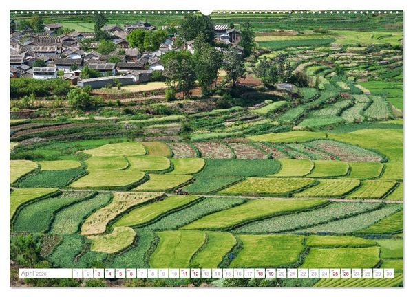 Produktbild: Asien - Kontinent der Farben (hochwertiger Premium Wandkalender 2026 DIN A2 quer), Kunstdruck in Hochglanz