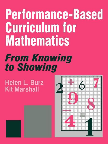 Produktbild: Performance-Based Curriculum for Mathematics