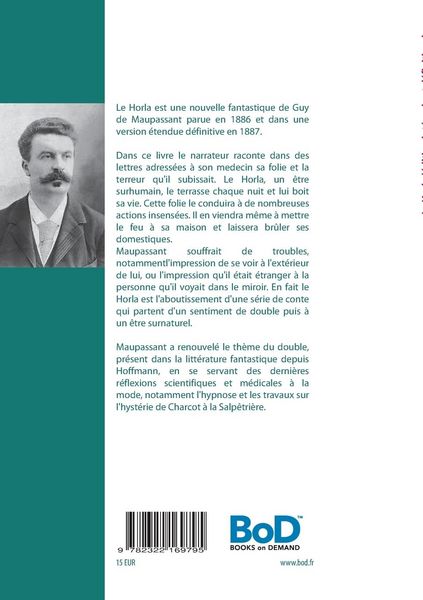 Produktbild: Le Horla (&eacute;dition int&eacute;grale et d&eacute;finitive de 1887)