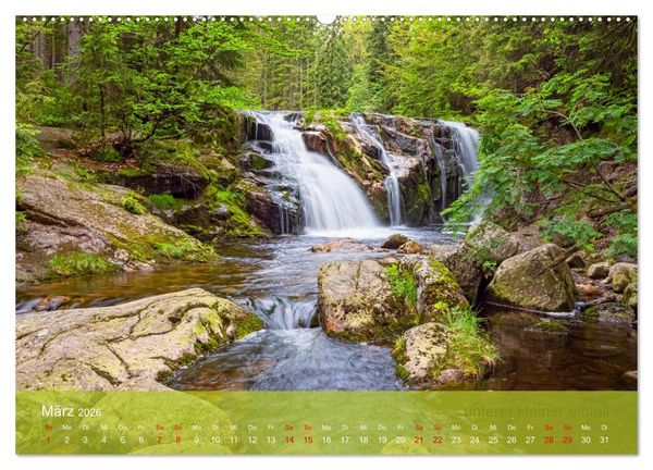 Produktbild: der elbestrom natur (hochwertiger Premium Wandkalender 2026 DIN A2 quer), Kunstdruck in Hochglanz