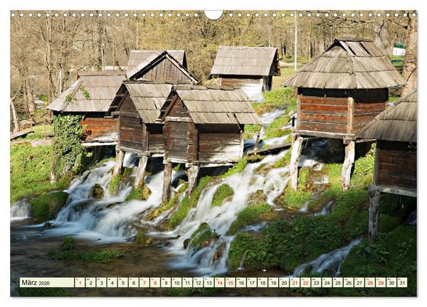 Produktbild: Bosnien und Herzegowina - Streifz&uuml;ge durch atemberaubende Kulturlandschaften (Wandkalender 2026 DIN A3 quer), CALVENDO Monatskalender