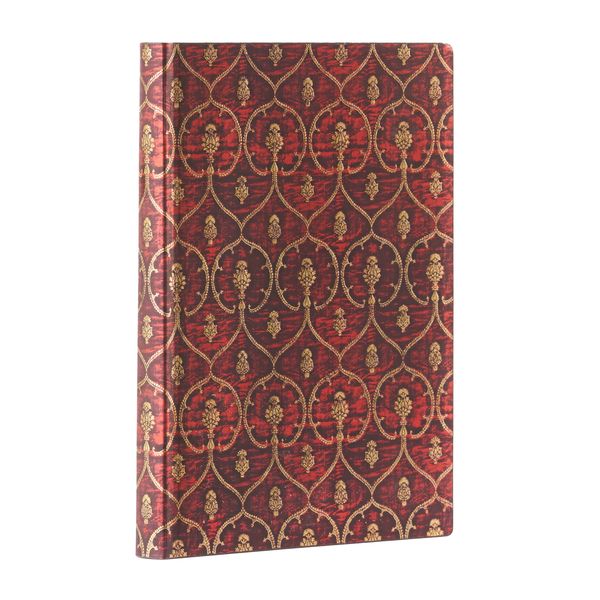Produktbild: Softcover Notizbuch Samtrot, Midi, UNL
