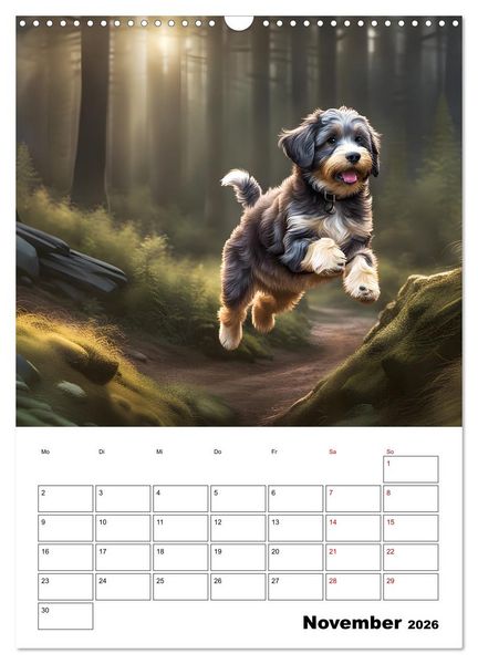 Produktbild: Aussiedoodle - Hunde zum Liebhaben (Wandkalender 2026 DIN A3 hoch), CALVENDO Monatskalender
