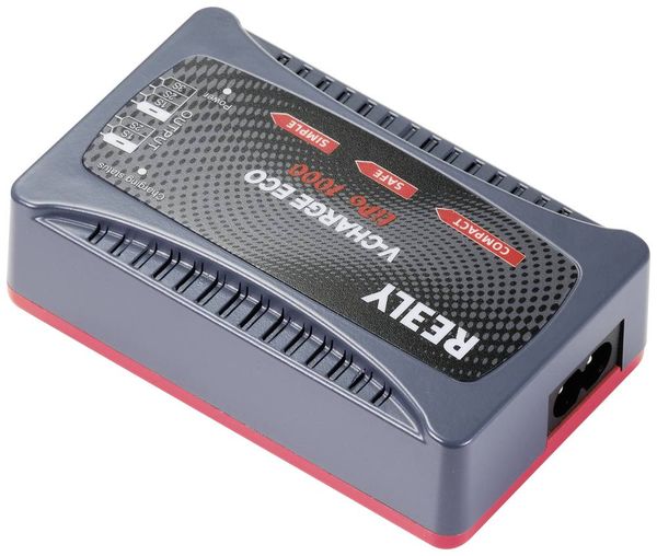 Produktbild: Reely V-CHARGE ECO LiPo 1000 Modellbau-Ladeger&auml;t 230V 1A LiPo