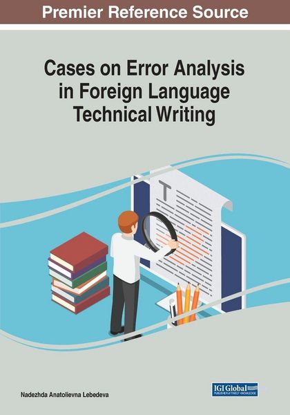 Produktbild: Cases on Error Analysis in Foreign Language Technical Writing