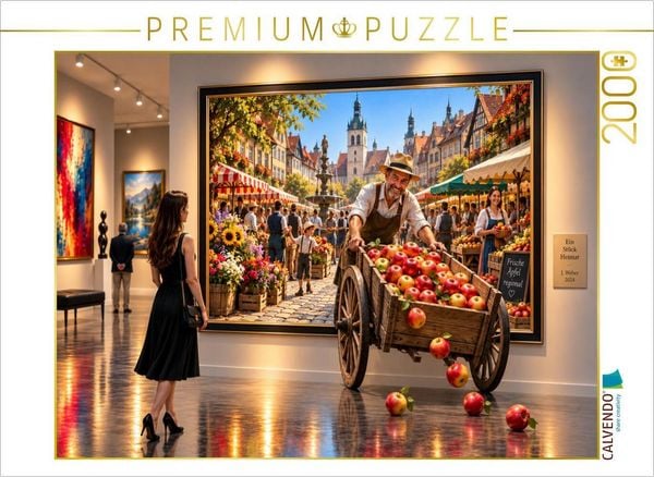 CALVENDO Puzzle August | 2000 Teile Lege-Größe 90 × 67 cm Foto-Puzzle für glückliche Stunden