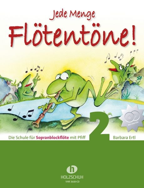 Produktbild: Jede Menge Fl&ouml;tent&ouml;ne! 2 (mit 2 CDs)
