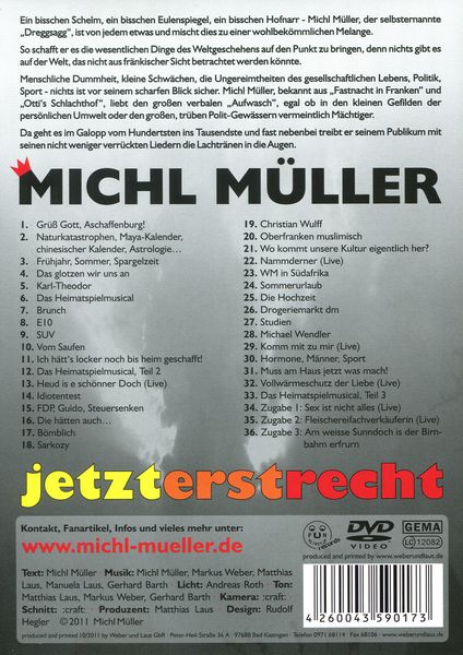 Produktbild: Michl M&uuml;ller - Jetzterstrecht - Live