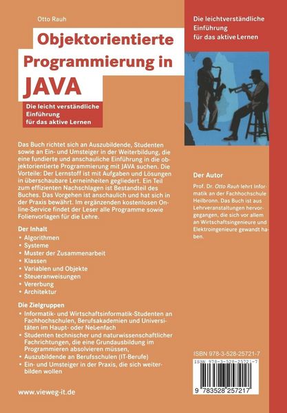 Produktbild: Objektorientierte Programmierung in JAVA
